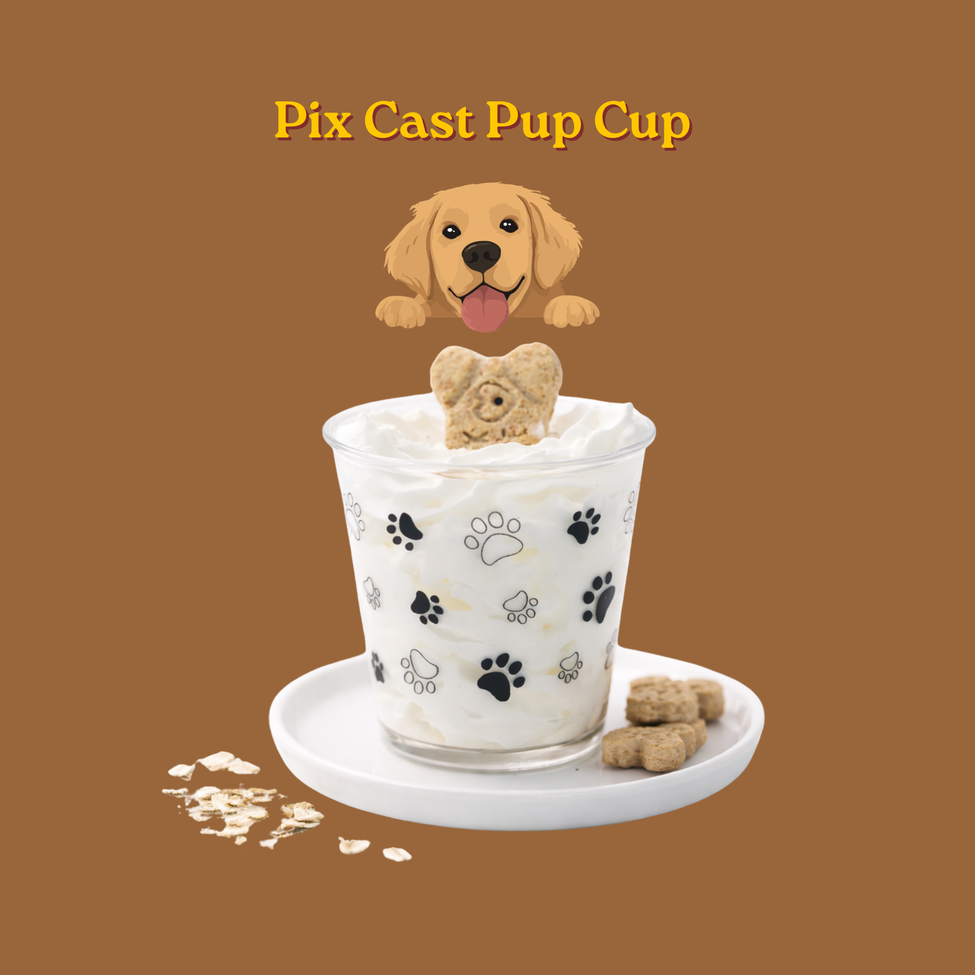 Pix Cast Pup Cup 🐾