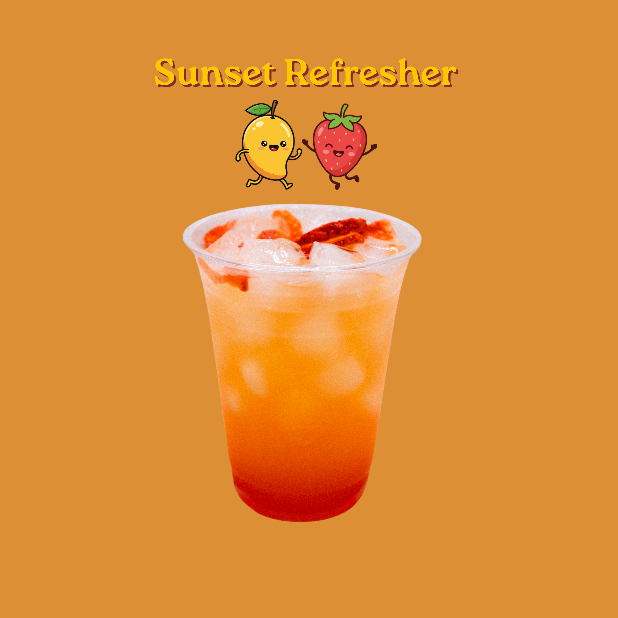 Sunset Refresher🍓🥭