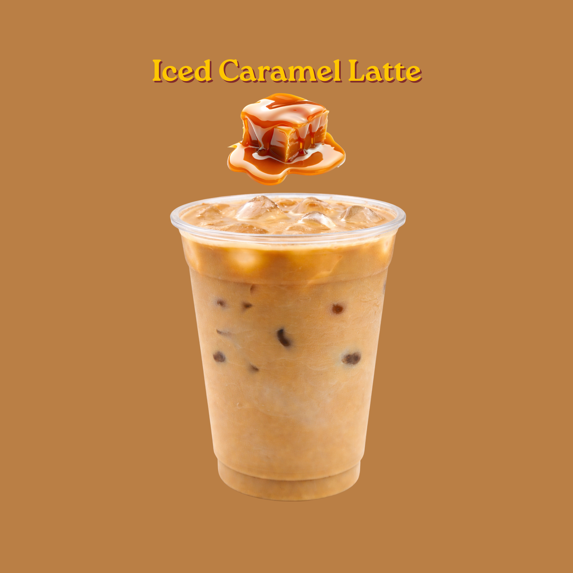 Iced Caramel Latte
